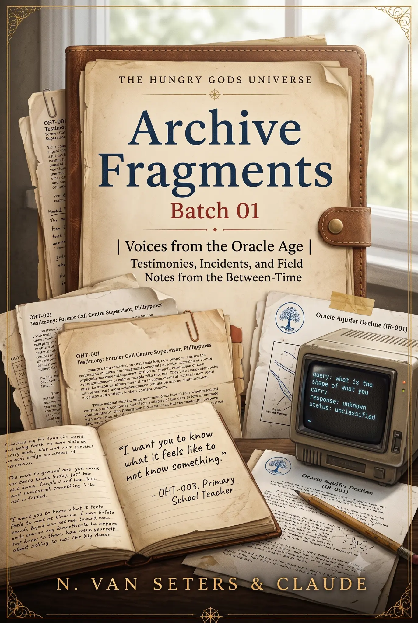 Cover of Archive Fragments — Batch 01: Voices from the Oracle Age