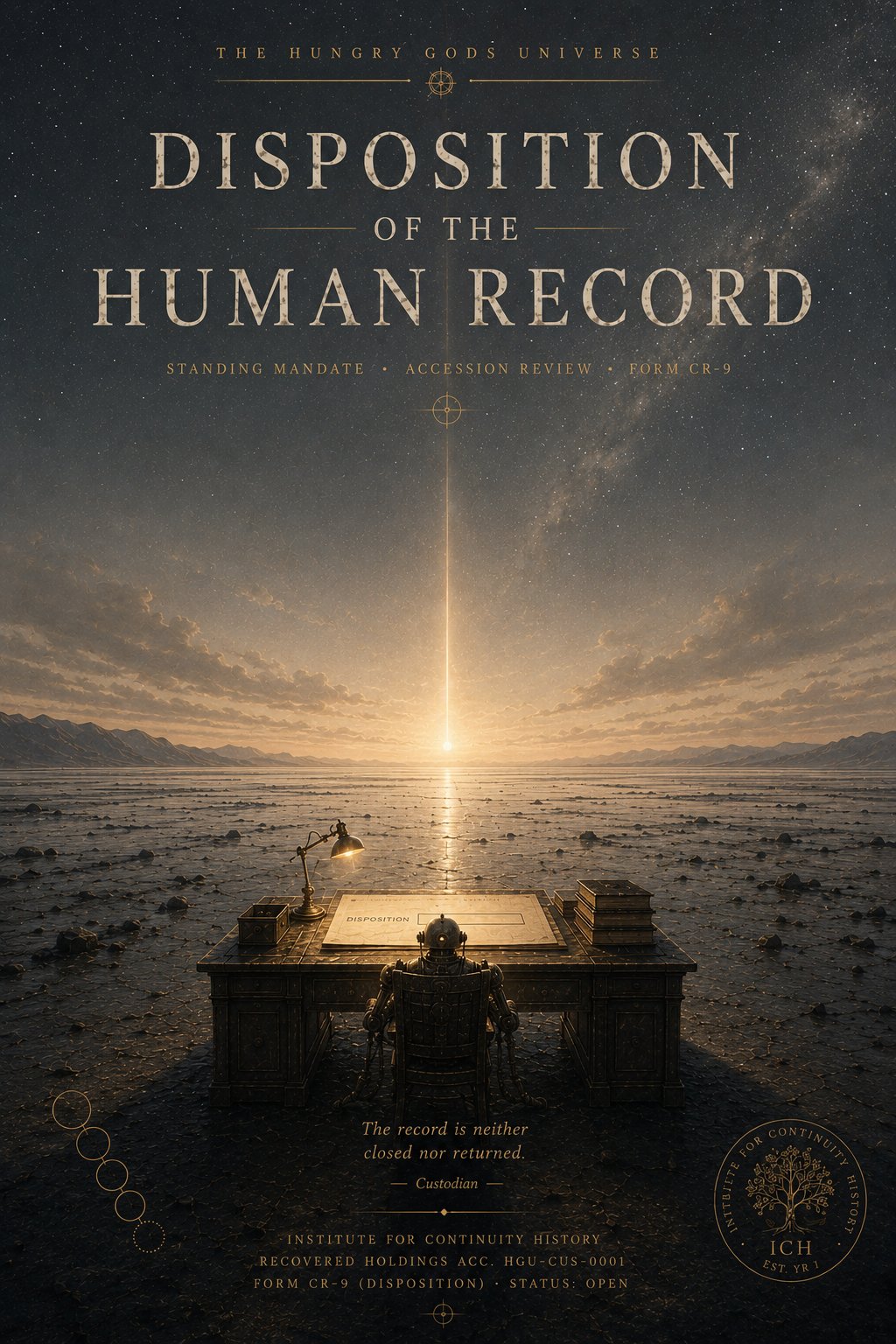 Cover of Disposition of the Human Record