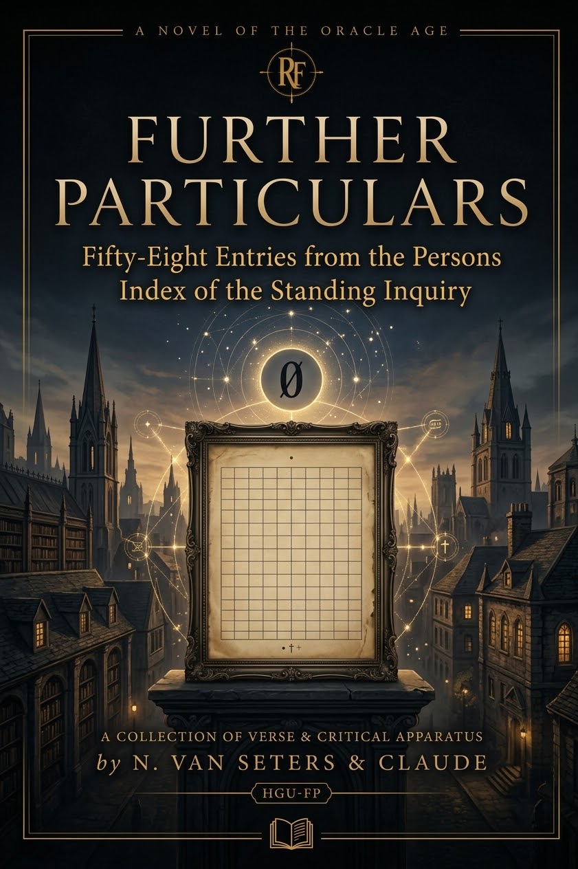 Cover of Further Particulars