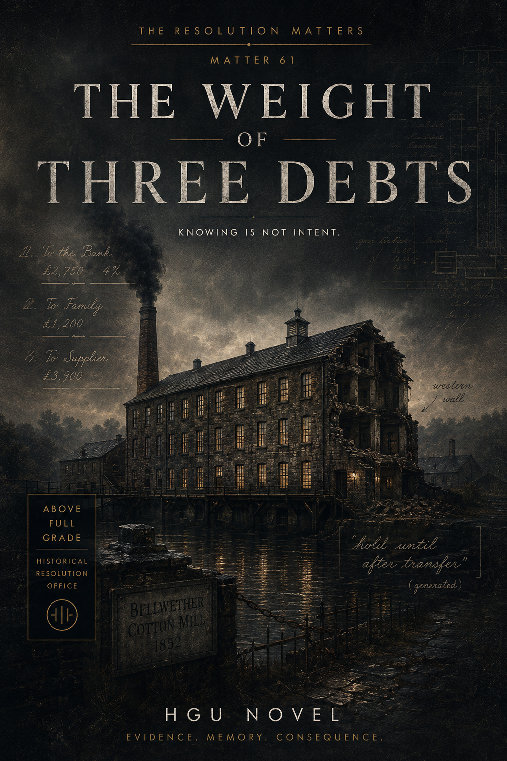 Cover of The Weight of Three Debts