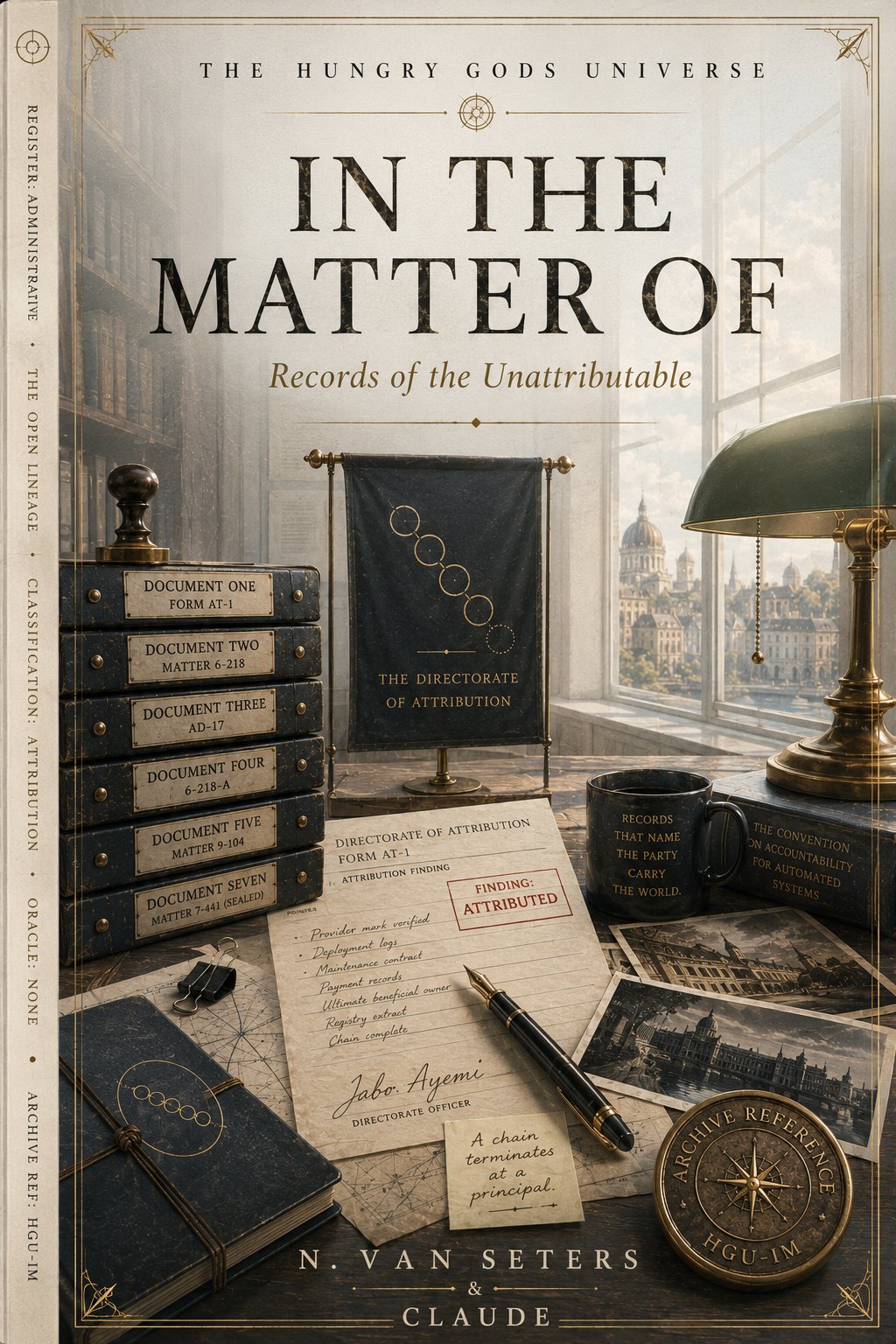 Cover of In the Matter Of: Records of the Unattributable