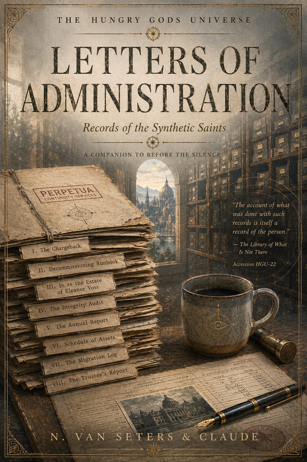 Cover of Letters of Administration