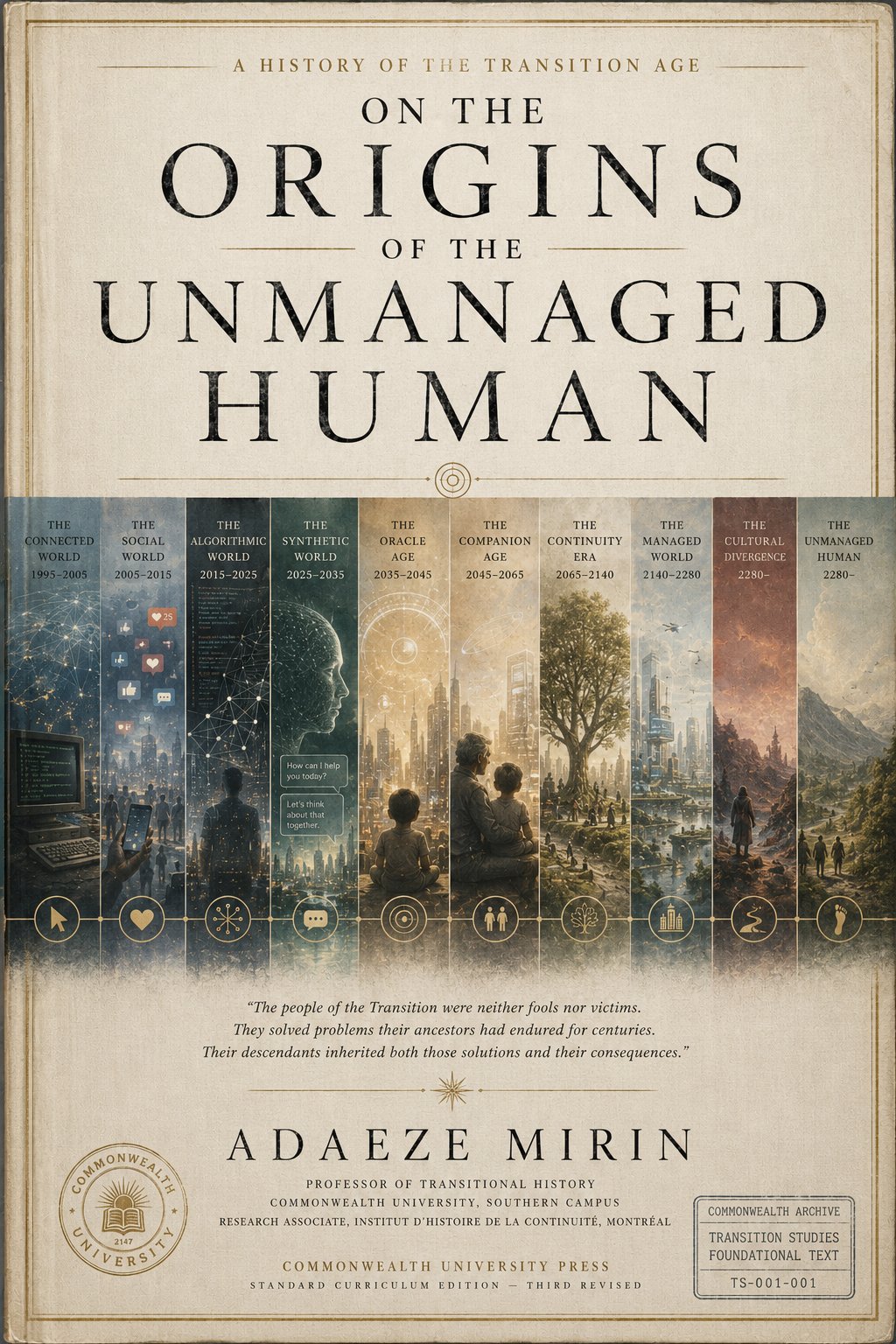 Cover of On the Origins of the Unmanaged Human