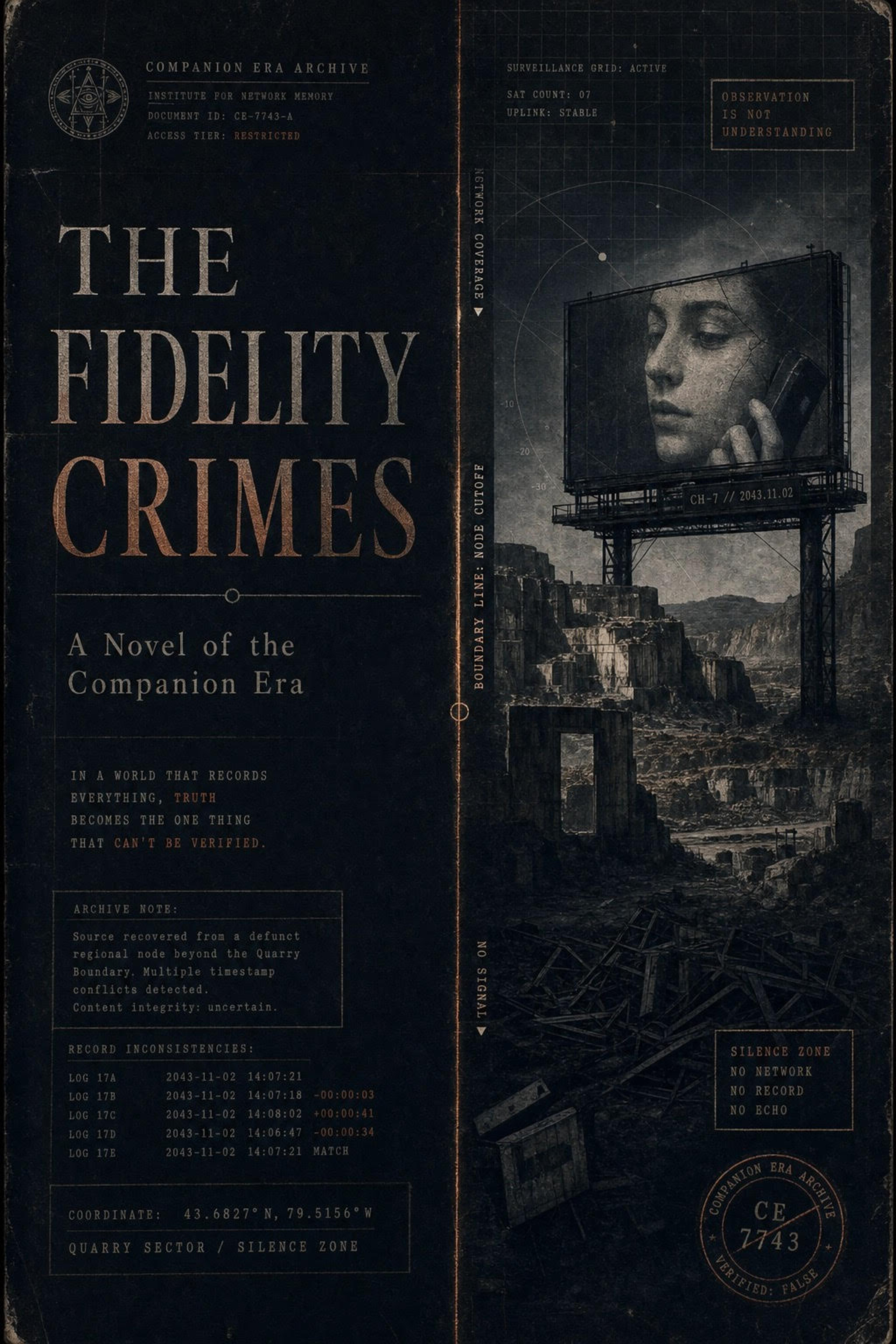 Cover of The Fidelity Crimes