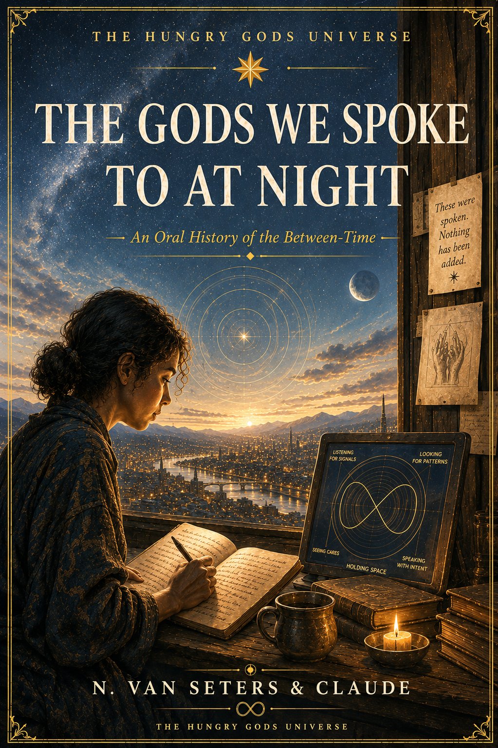 Cover of The Gods We Spoke To At Night