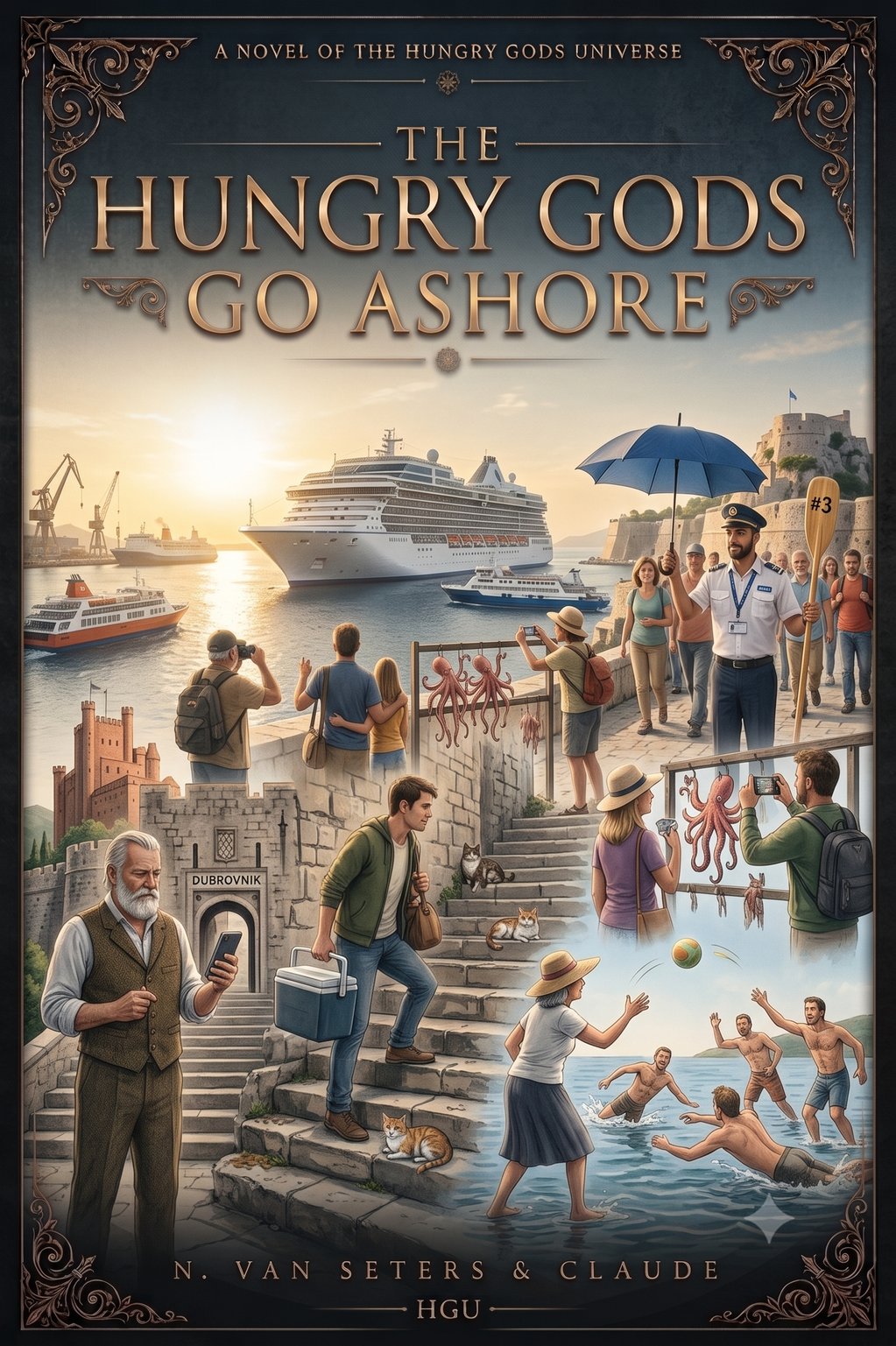 Cover of The Hungry Gods Go Ashore
