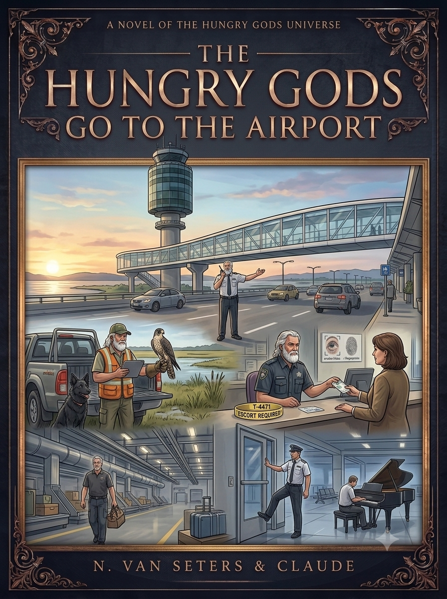 Cover of The Hungry Gods Go to the Airport