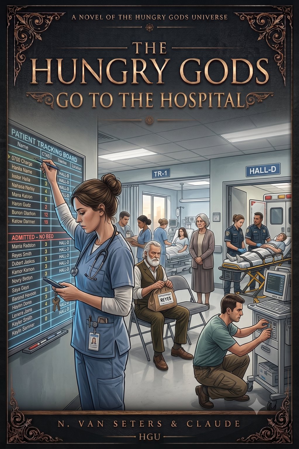Cover of The Hungry Gods Go to the Hospital