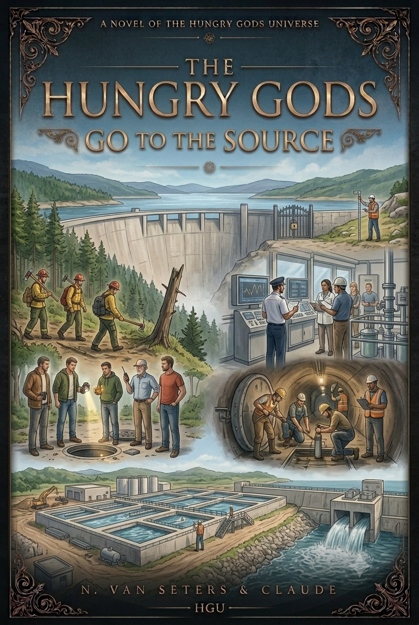 Cover of The Hungry Gods Go to the Source