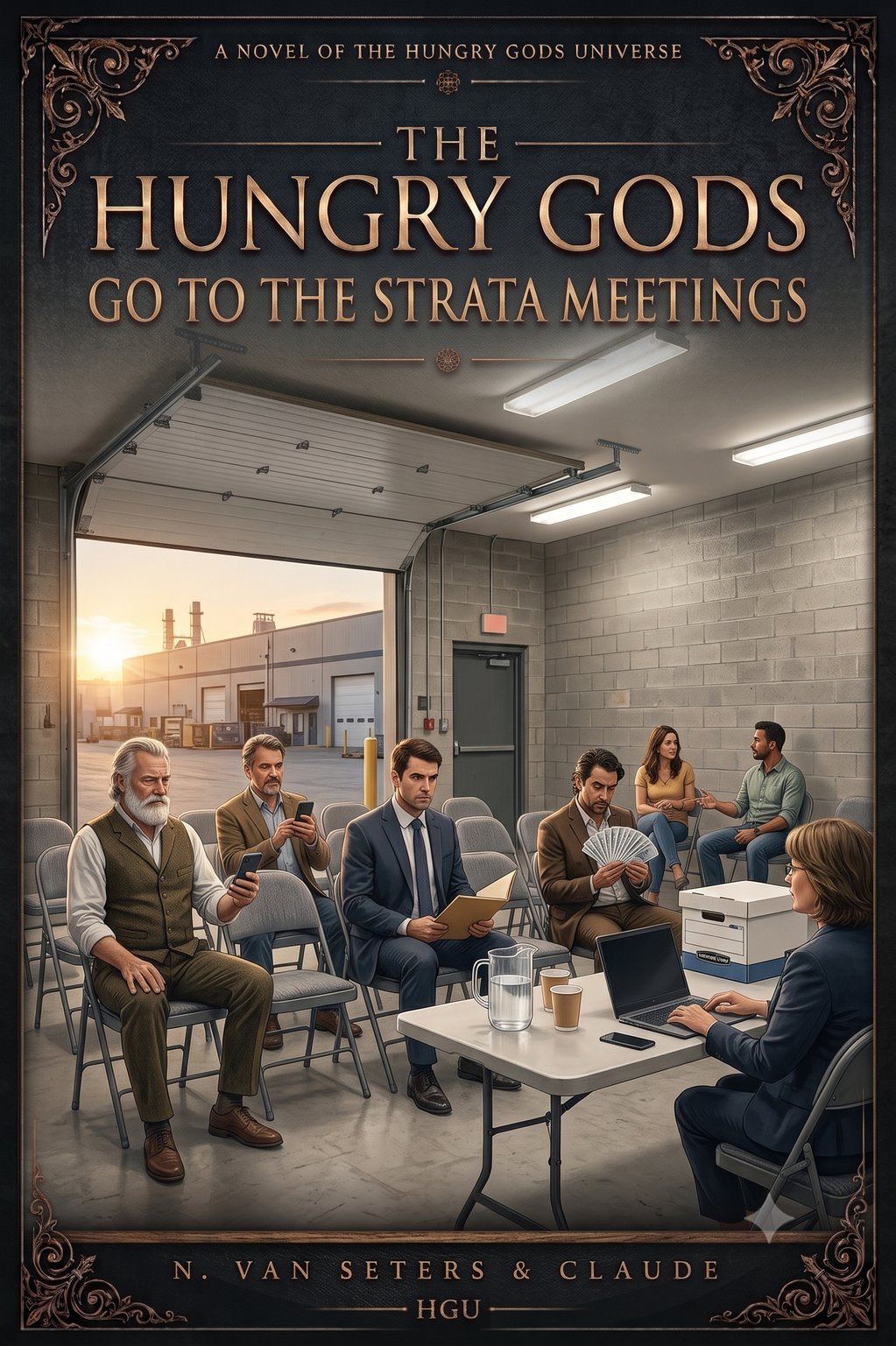 Cover of The Hungry Gods Go to the Strata Meetings