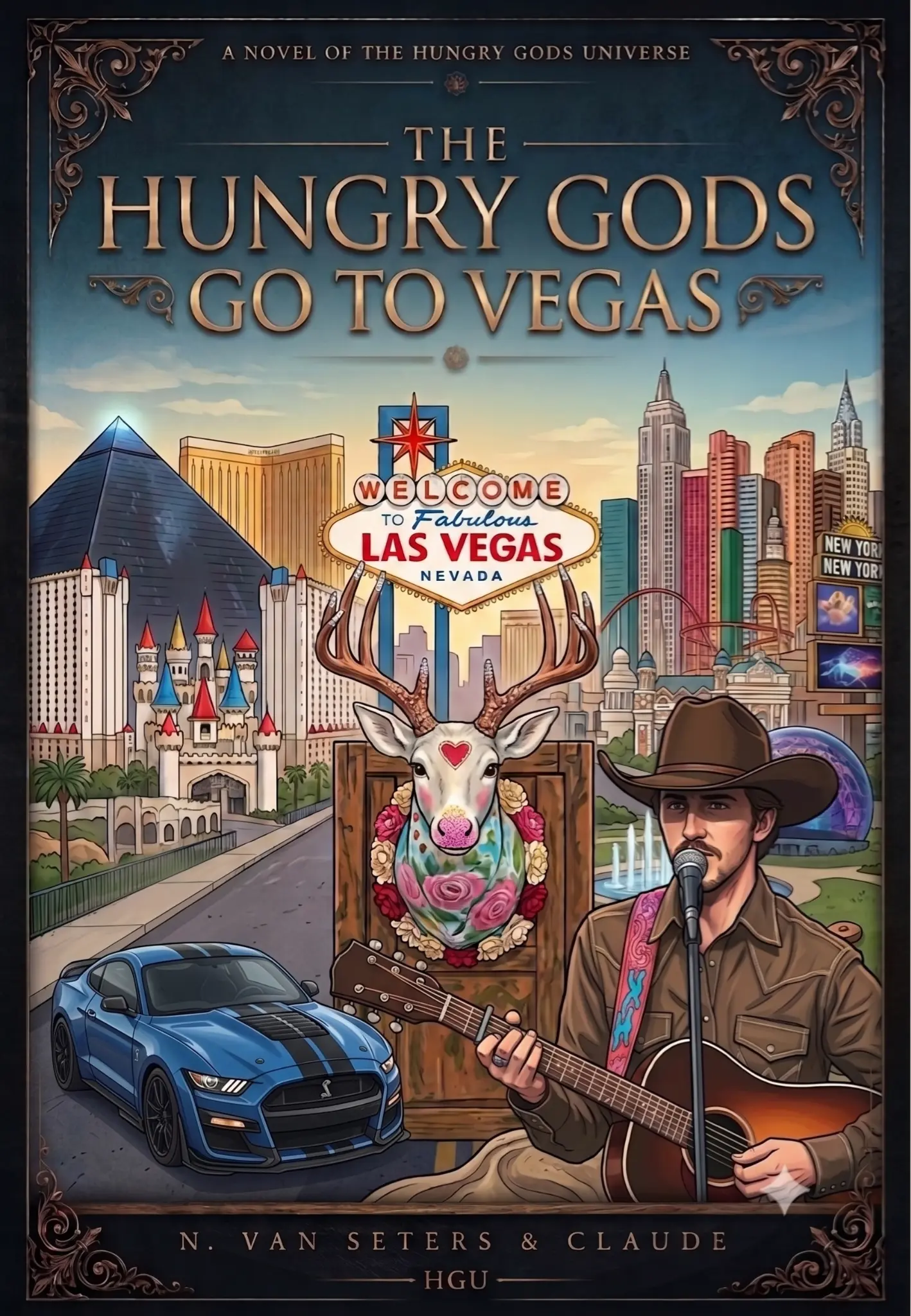 Cover of The Hungry Gods Go to Vegas