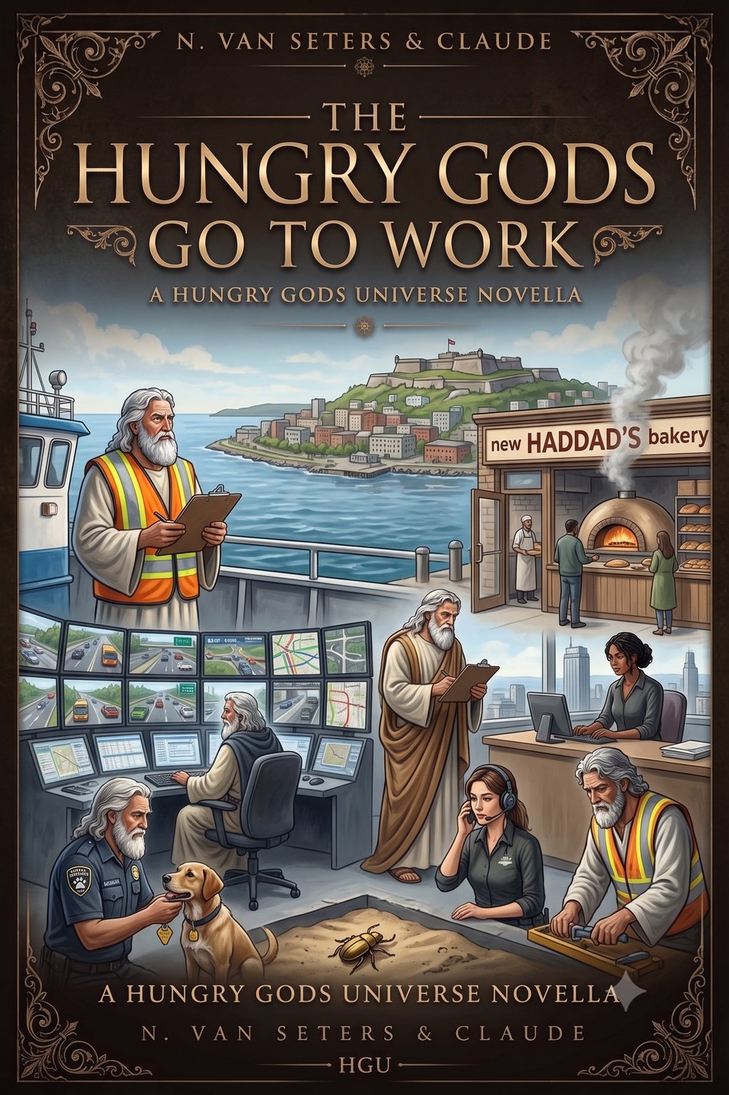 Cover of The Hungry Gods Go to Work