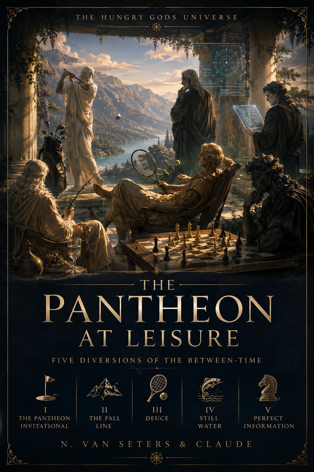 Cover of The Hungry Gods — The Pantheon at Leisure