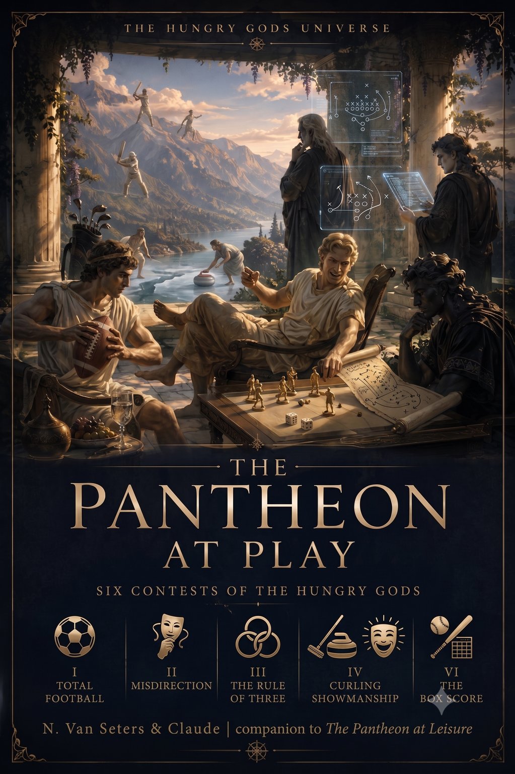 Cover of The Hungry Gods — The Pantheon at Play